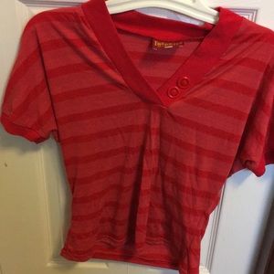 Freddie’s of Pinewood red shirt